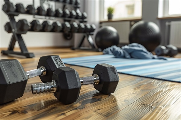 How to Transform a Small Wisconsin Garage or Basement Into a Home Gym or Half Court