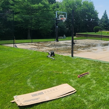 Pickleball Court Surface Renovation in Menomonee Falls