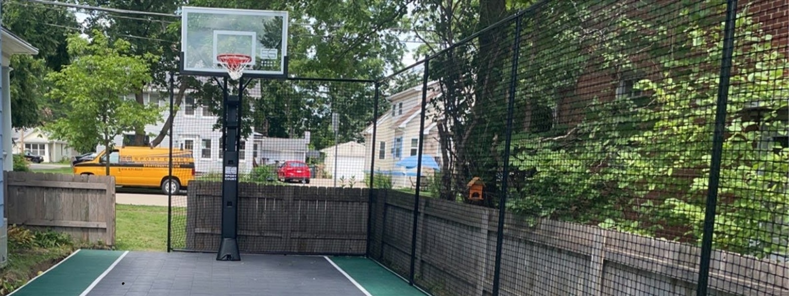 Compact Urban Multi-Sport Court Installation in Madison
