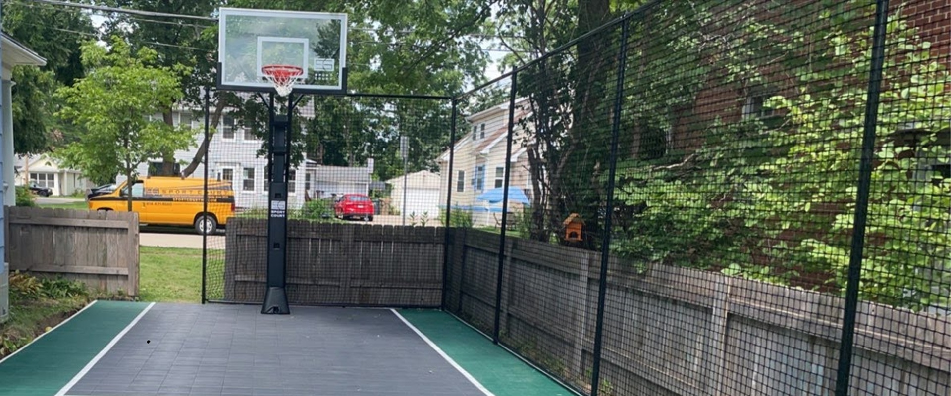 Compact Urban Multi-Sport Court Installation in Madison